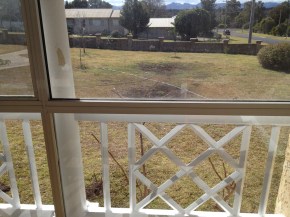 The "After" shot with full glass and street views. The neighbours like it too!