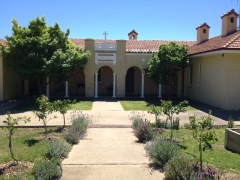 The garden path through friend's eyes - once a bare, unadorned entrance