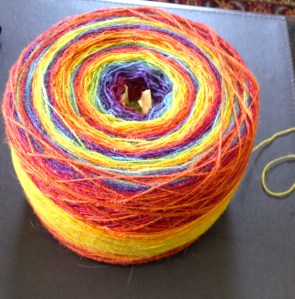 Beautiful Kauni wool yarn