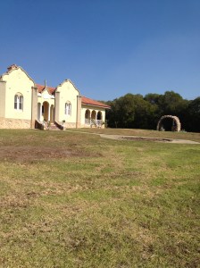 Ground zero - just over a year ago.