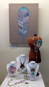 The Blue Feather is coming home with me.